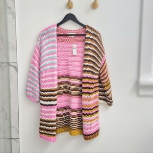 Anthropologie Crochet Cardigan